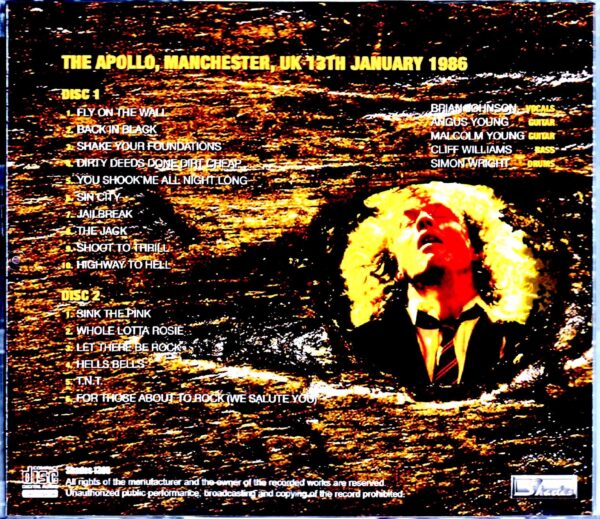 AC/DC/UK 1986 - Image 2