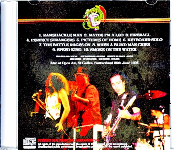 Deep Purple/Switzerland 1994 - Image 2