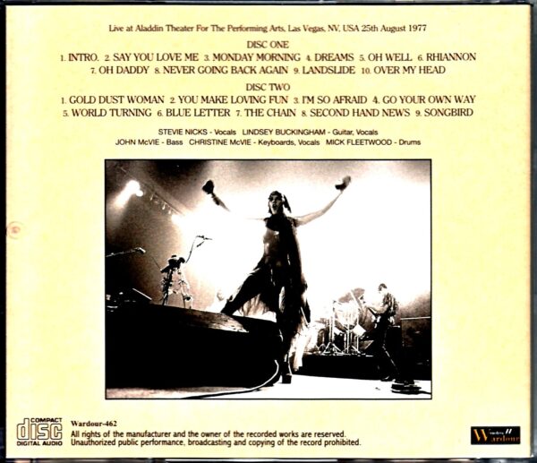 Fleetwood Mac/NV,USA 1977 Jon Wizard Master Cassettes - Image 2