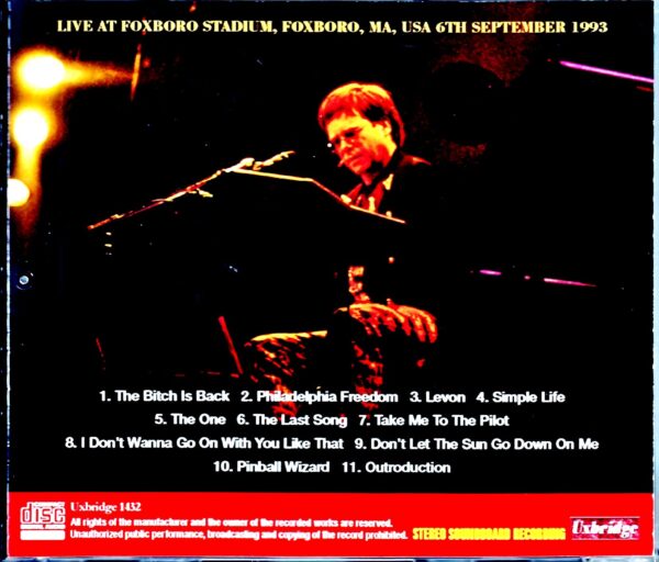 Elton John/MA, USA 1993 - Image 2