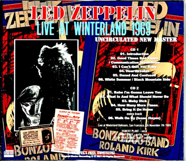 Led Zeppelin/Ca,USA 11.7.1969 - Image 2