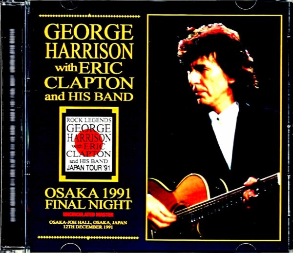 George Harrison,Eric Clapton/Osaka,Japan 12.12.1991