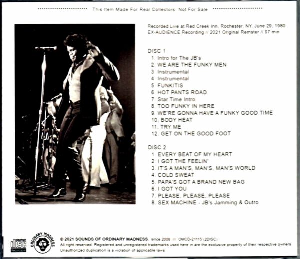 James Brown/NY, USA 1980 - Image 2