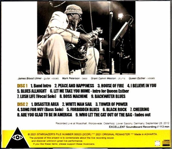 James Blood Ulmer/Germany 2012 - Image 2