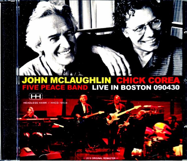 Chick Corea,John McLaughlin Five Peace Band/MA,USA 2009