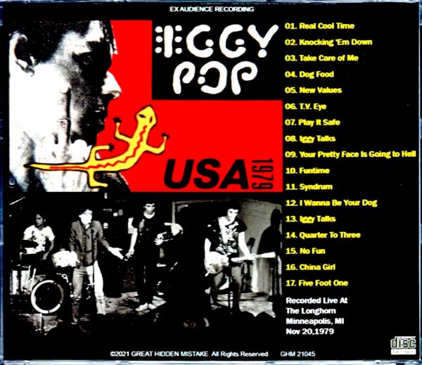 Iggy Pop/MI, USA 1979 - Image 2
