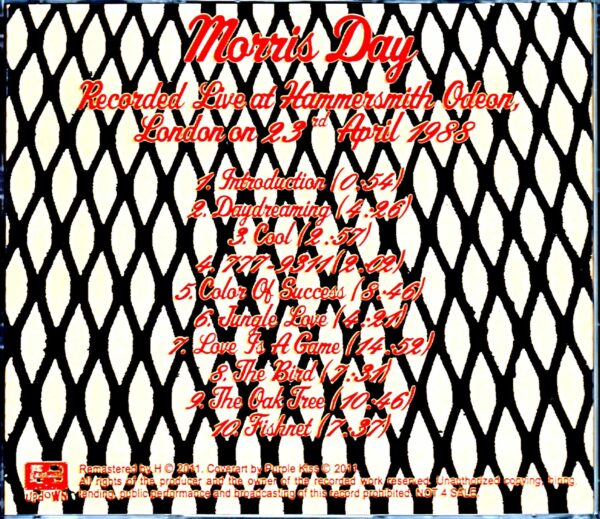 Morris Day/London,UK 1988 - Image 2