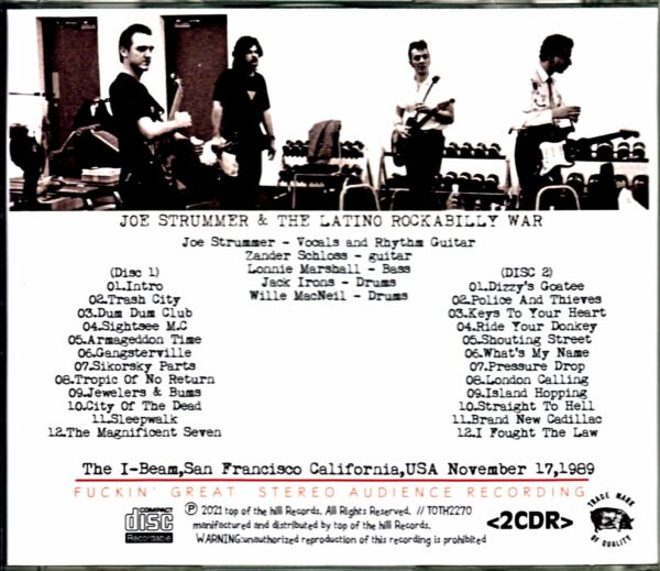 Joe Strummer & the Latino Rockabilly War/CA,USA 1989 - Image 2