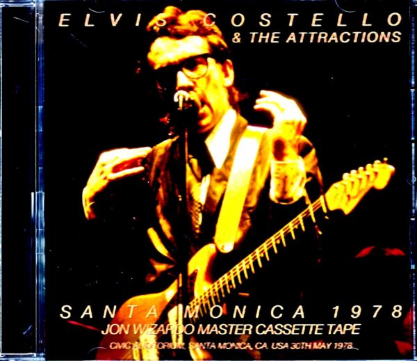 Elvis Costello & the Attractions/CA,USA 1978 Jon Wizardo Master Tapes