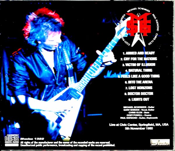 Michael Schenker/MA,USA 1980 - Image 2