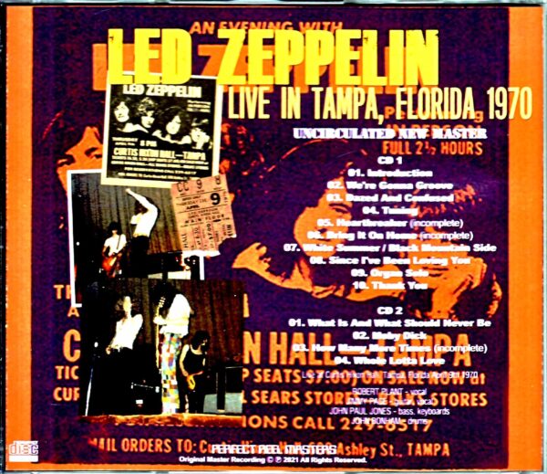 Led Zeppelin/FL, USA 4.9.1970 - Image 2