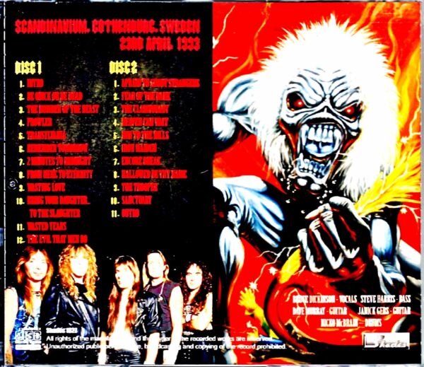 Iron Maiden/Sweden 1993 - Image 2