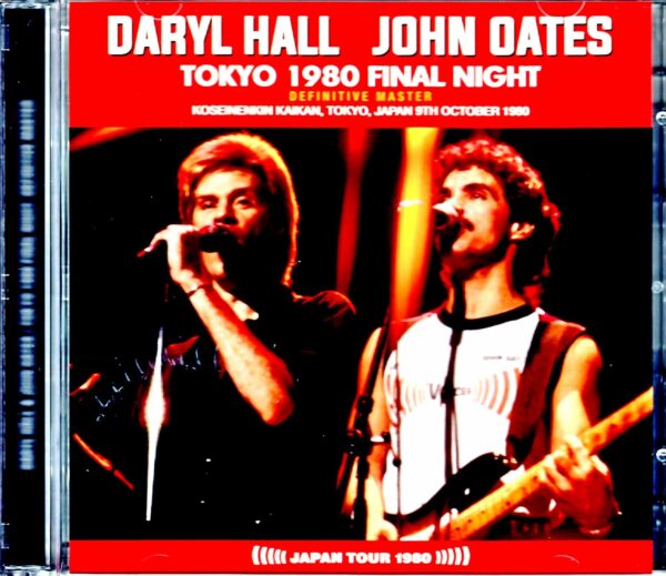Hall & Oates/Tokyo,Japan 10.9.1980