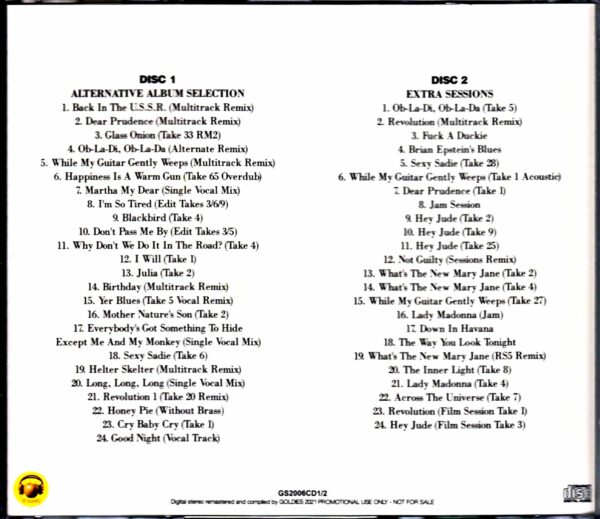 Beatles/White Album Alternative Edition - Image 2