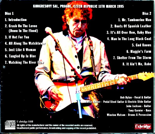 Bob Dylan/Czech Republic 3.11.1995 - Image 2