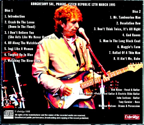 Bob Dylan/Czech Republic 3.12.1995 - Image 2