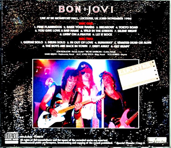 Bon Jovi/UK 11.23.1989 - Image 2
