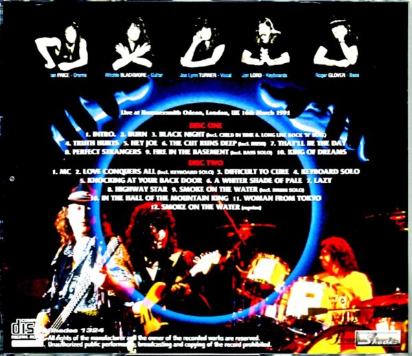 Deep Purple/London,UK 3.16.1991 - Image 2