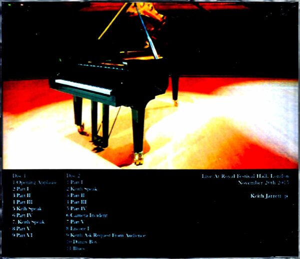 Keith Jarrett/London,UK 2015 Upgrade - Image 2