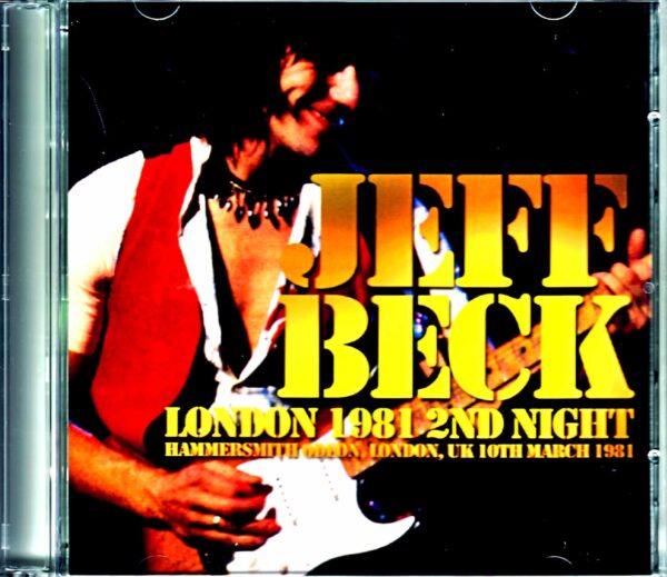 Jeff Beck/London,UK 1981 Recorded by Cozy Powell
