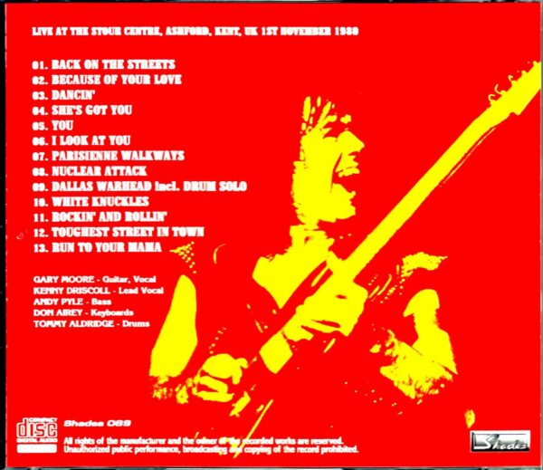 Gary Moore/UK 1980 - Image 2