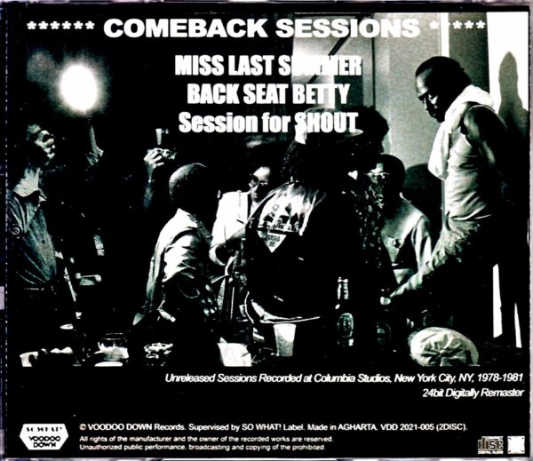Miles Davis/Unreleased Studio Sessions 1978-1981 - Image 2