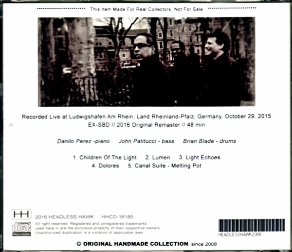 Children of the Light Danilo Perez,John Patitucci,Brian Blade/Germany 2015 - Image 3