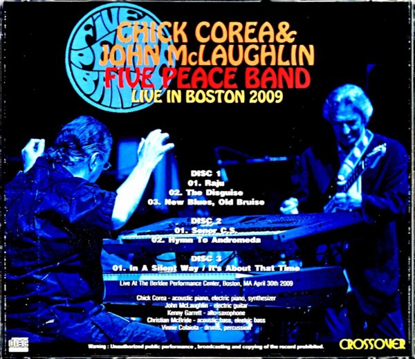 Chick Corea,John McLaughlin/MA,USA 2009 - Image 3