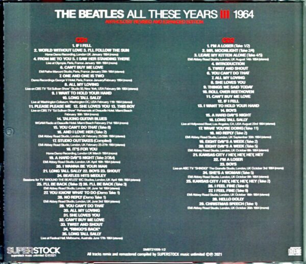 Beatles/Anthology Revised and Expanded Edition 1964 - Image 2