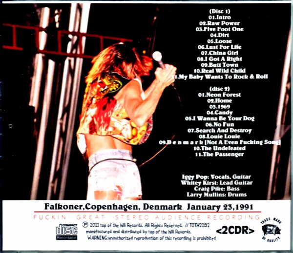 Iggy Pop/Denmark 1991 Complete - Image 2