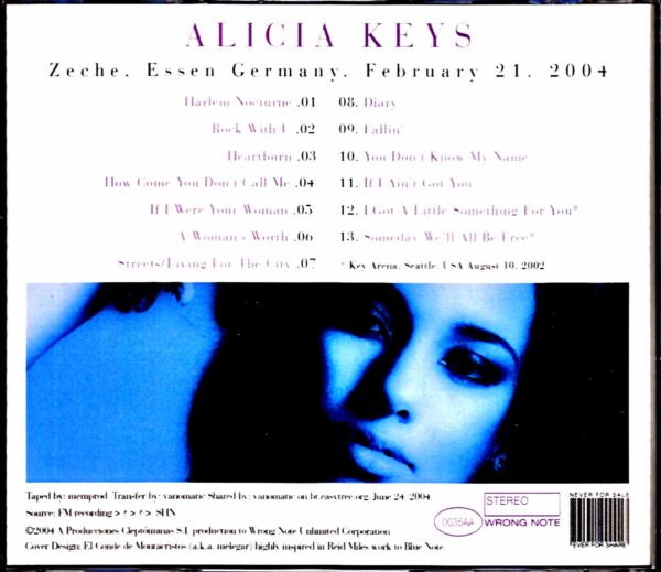 Alicia Keys/Germany 2004 & more - Image 2