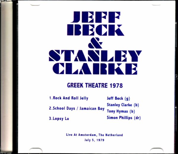 Jeff Beck,Stanley Clarke/Netherlands 1979 - Image 2