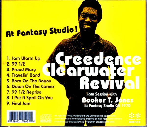 C.C.R. Creedance Clearwater Revival, Booker T. Jones/CA,USA 1970 - Image 2