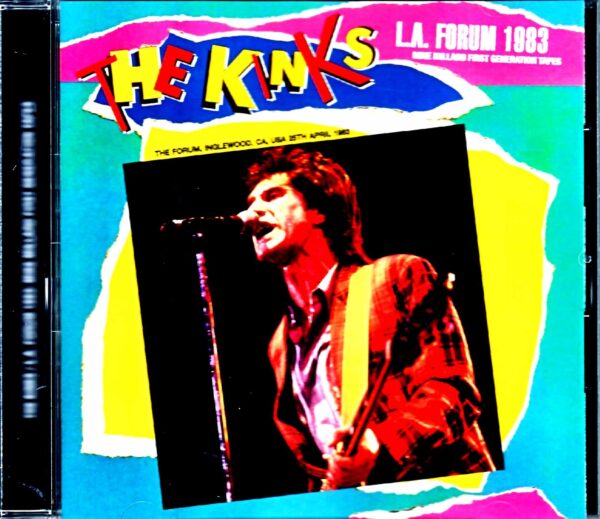 Kinks/CA,USA 1983 Mike Millard 1st Generation Tapes