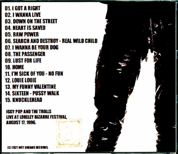 Iggy Pop and the Trolls/Germany 1996 - Image 2