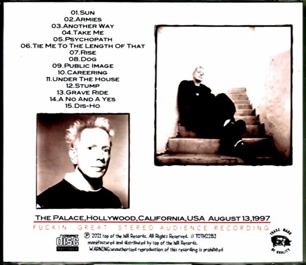 John Lydon/CA,USA 1997 - Image 2