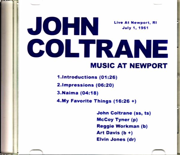 John Coltrane, McCoy Tyner/RI, USA 1961 Remastered - Image 2