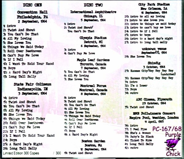 Beatles/North American Tour Collection Sep 1964 - Apr 1965 - Image 2