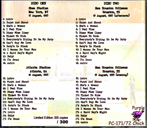 Beatles/North America Tour 1965 - Image 2