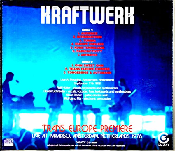 Kraftwerk/Netherlands 1976 - Image 2
