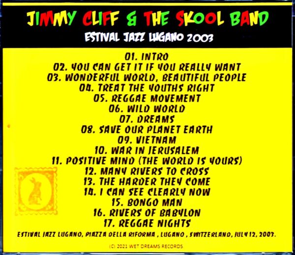 Jimmy Cliff & the Skool Band/Switzerland 2003 - Image 2