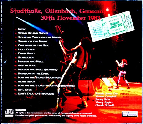 Dio/Germany 1983 - Image 2