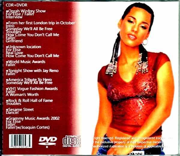 Alicia Keys/Early Years Compilation 2001-2002 S & V - Image 2
