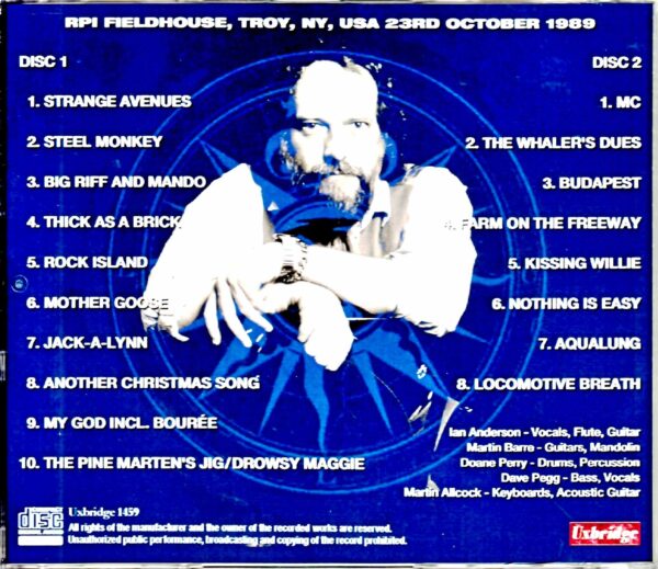 Jethro Tull/NY,USA 1989 - Image 2