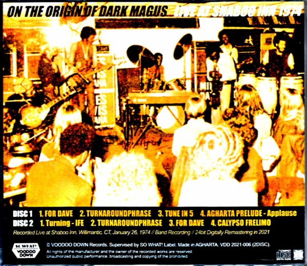 Miles Davis/Origin of the Dark Magus CT,USA 1974 24 Bit Digitally Remastered - Image 2