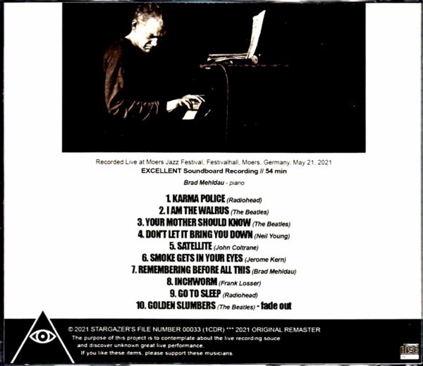 Brad Mehldau/Playing the Beatles Germany 2021 - Image 2