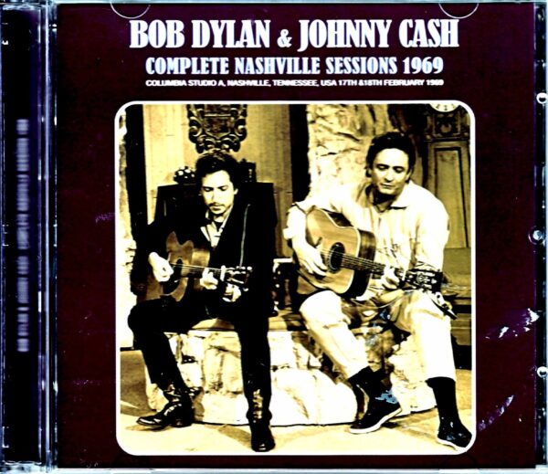 Bob Dylan,Johnny Cash/TN,USA 1969 Complete Sessions