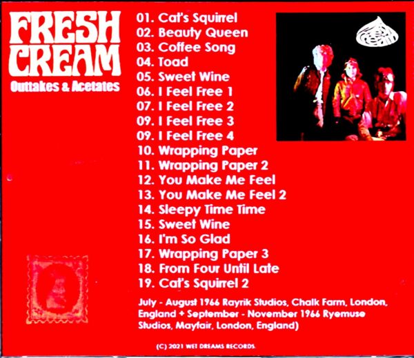 Cream/Outtakes & Acetates 1966 - Image 2