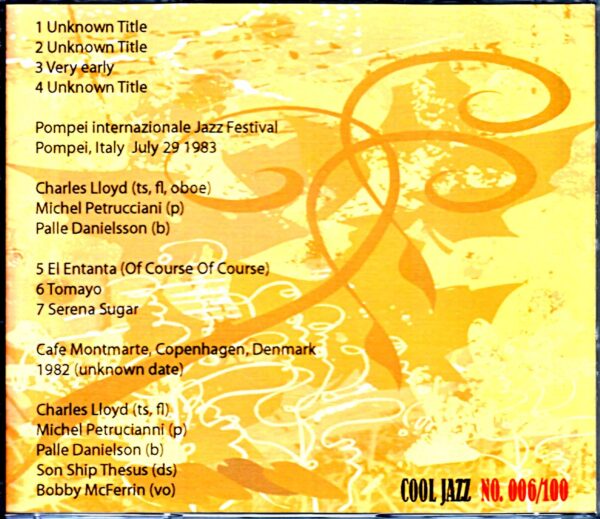 Charles Lloyd,Michel Petrucciani/Italy 1983 & more - Image 2