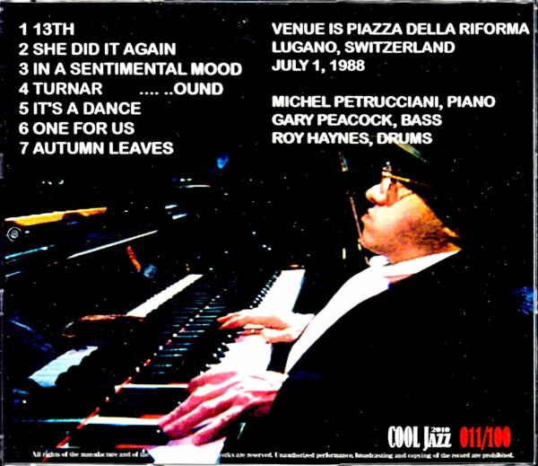 Michel Petrucciani/Switzerland 1988 - Image 2